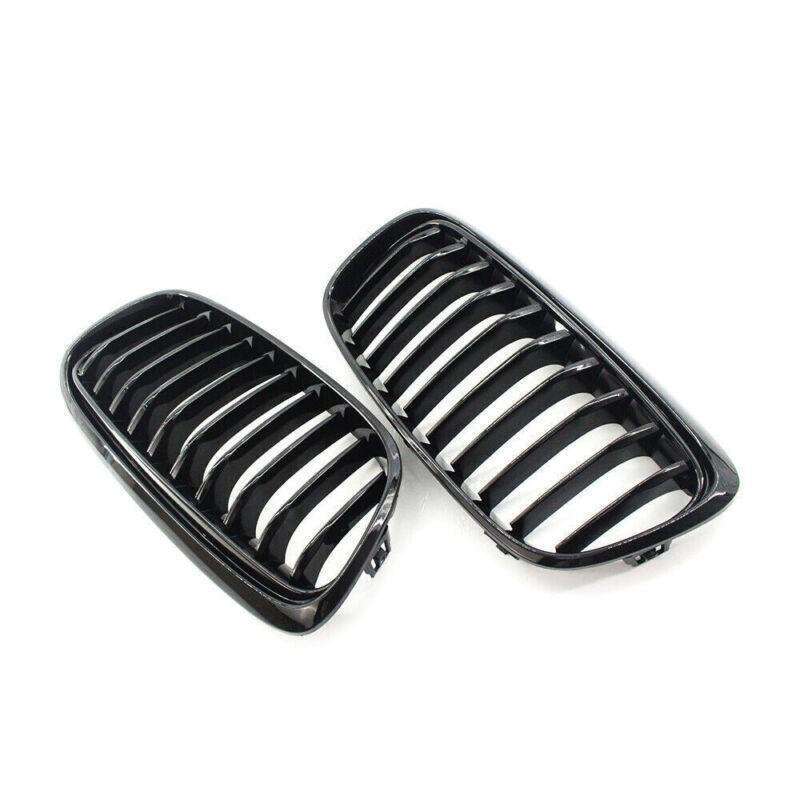 For BMW 2-Series F45 F46 Front Kidney Grille 220i 218i Gloss Black 2014-2018