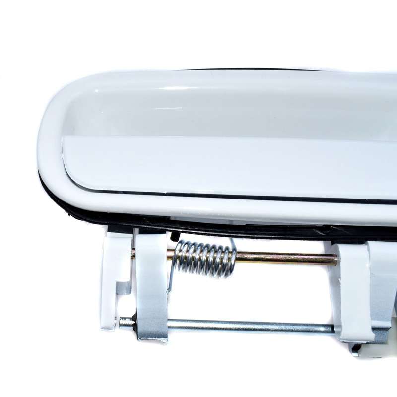 Outside Exterior Door Handle Passenger Side Rear Right White For Toyota Camry