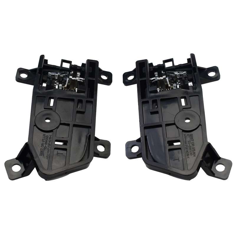 2PCS Interior Chrome Door Handles Front Left &amp; Right For Kia Sportage 2011-2016