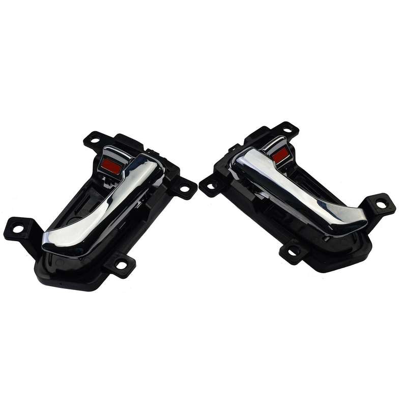 2PCS Interior Chrome Door Handles Front Left &amp; Right For Kia Sportage 2011-2016