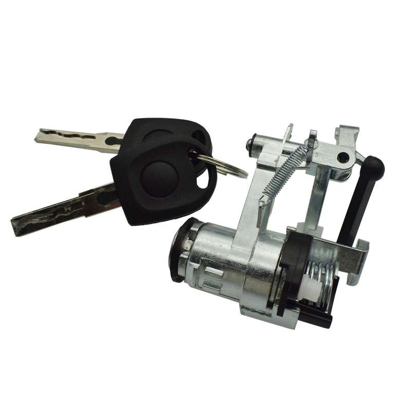 Tailgate Rear Boot Lock Barrel w/ 2 Keys 1J6827297G For VW Golf Lupo Seat Arosa