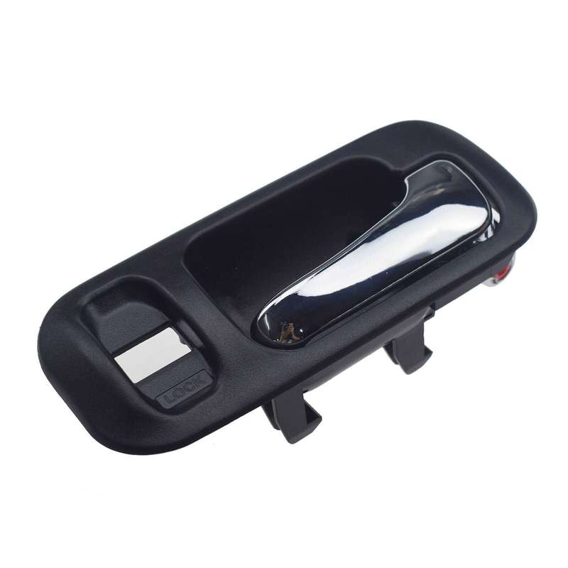 Chrome Black Inside Door Handle Rear Right Passenger Side For Honda CR-V Odyssey