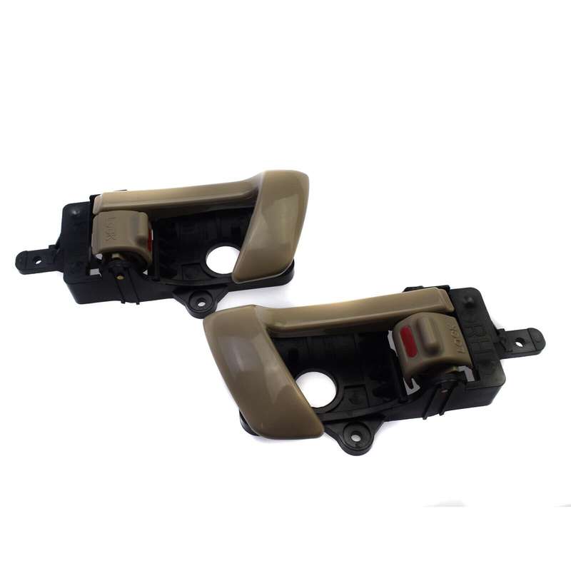 Beige Left &amp; Right Interior Door Handles 2PCS For Hyundai Santa Fe 2007-2012
