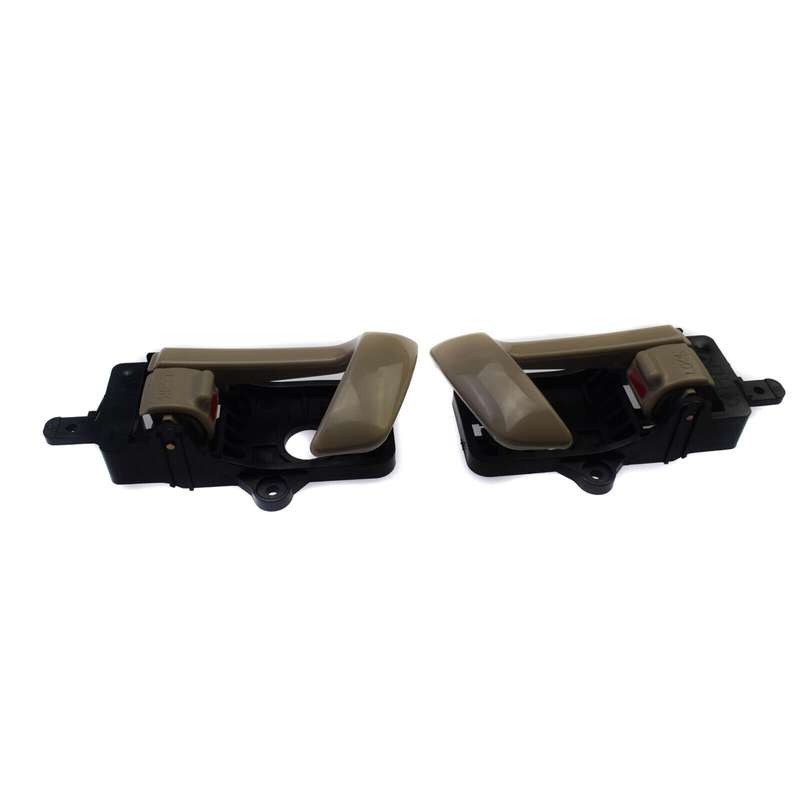 Beige Left &amp; Right Interior Door Handles 2PCS For Hyundai Santa Fe 2007-2012