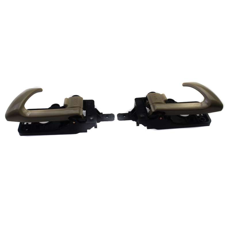 Beige Left &amp; Right Interior Door Handles 2PCS For Hyundai Santa Fe 2007-2012