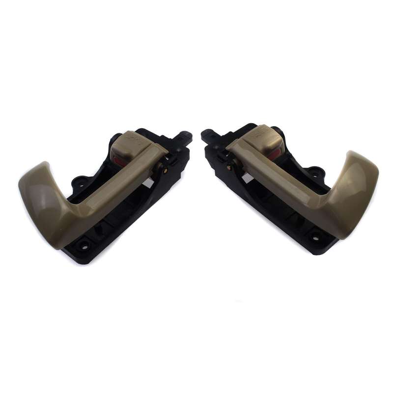 Beige Left &amp; Right Interior Door Handles 2PCS For Hyundai Santa Fe 2007-2012