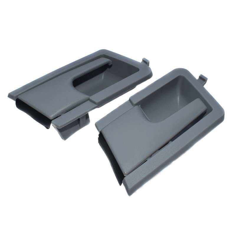 Gray Interior Door Handles Front Driver &amp; Passenger Side 2Pcs For VW EuroVan