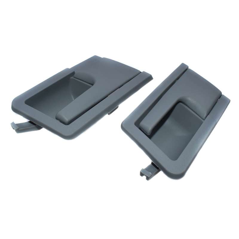 Gray Interior Door Handles Front Driver &amp; Passenger Side 2Pcs For VW EuroVan