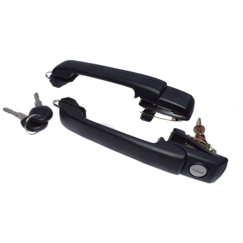 2PCS DOOR HANDLE Front Rear FL FR RL RR Fit For 93-99 VW GOLF Cabrio GLX GTI NEW