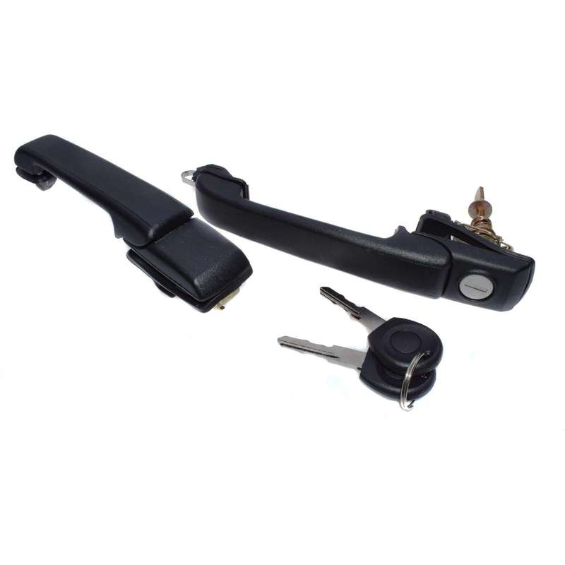 2PCS DOOR HANDLE Front Rear FL FR RL RR Fit For 93-99 VW GOLF Cabrio GLX GTI NEW