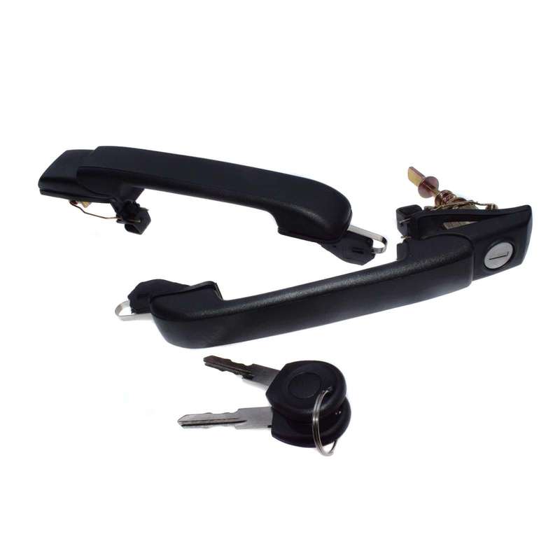 2PCS DOOR HANDLE Front Rear FL FR RL RR Fit For 93-99 VW GOLF Cabrio GLX GTI NEW