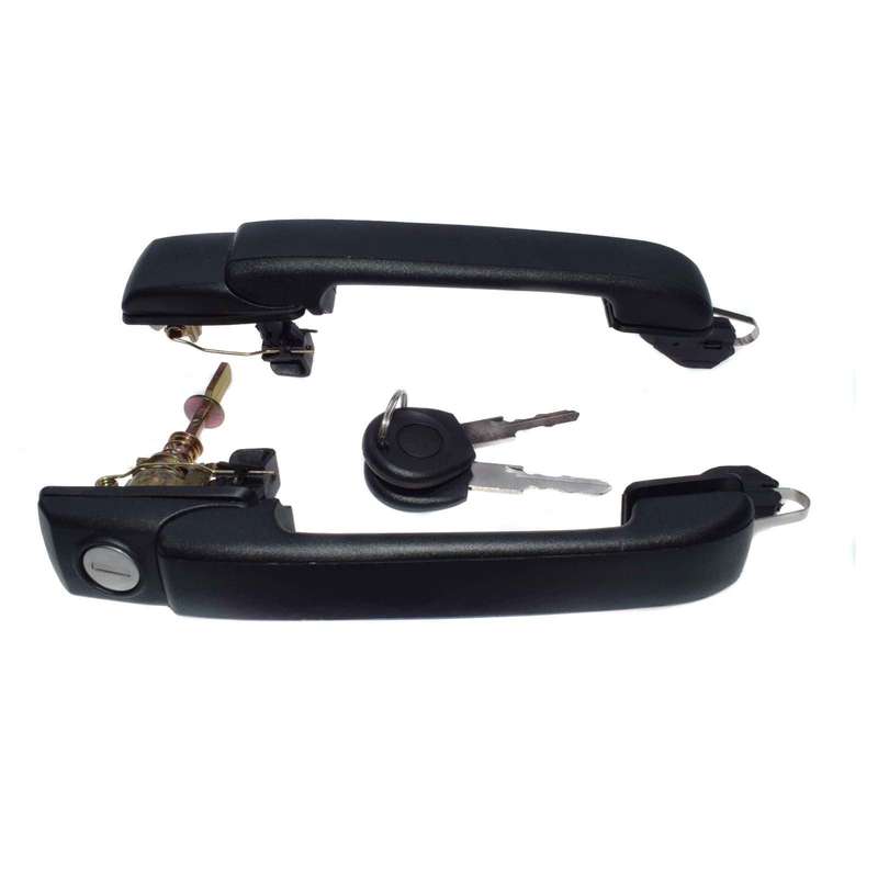2PCS DOOR HANDLE Front Rear FL FR RL RR Fit For 93-99 VW GOLF Cabrio GLX GTI NEW