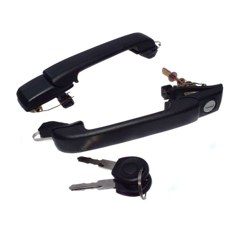 2PCS DOOR HANDLE Front Rear FL FR RL RR Fit For 93-99 VW GOLF Cabrio GLX GTI NEW