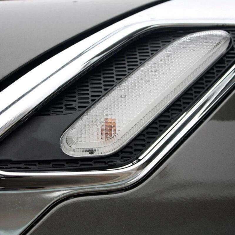 2x Car Side Marker Turn Signal Lights For Mini Cooper R60 R61 2011-2016 LR White