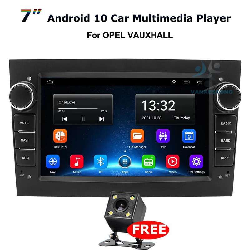 7" ANDROID CAR STEREO BLUETOOTH RADIO GPS NAV For Vauxhall Corsa C D Astra Mk5 H