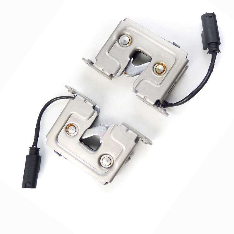 2Pcs Hood Lock For BMW 128i 135i 325i 330i 330xi 528i 530i 545i M3 51237008755