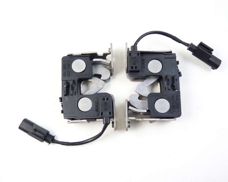 2Pcs Hood Lock For BMW 128i 135i 325i 330i 330xi 528i 530i 545i M3 51237008755