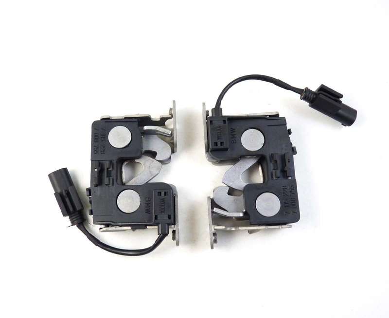2Pcs Hood Lock For BMW 128i 135i 325i 330i 330xi 528i 530i 545i M3 51237008755