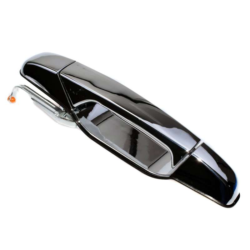 Outside Chrome Door Handle Rear Left For Chevrolet Tahoe GMC Sierra 15915619