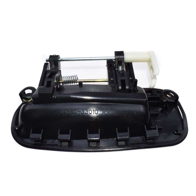 For Toyota Outside Outer Exterior Door Handle Passenger Side Rear Right Black