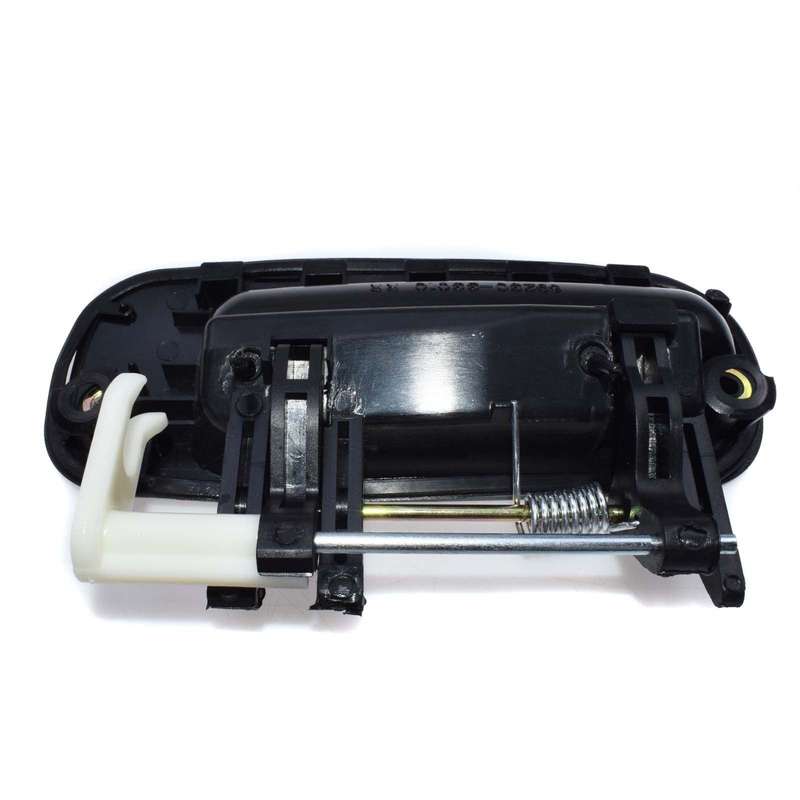 For Toyota Outside Outer Exterior Door Handle Passenger Side Rear Right Black