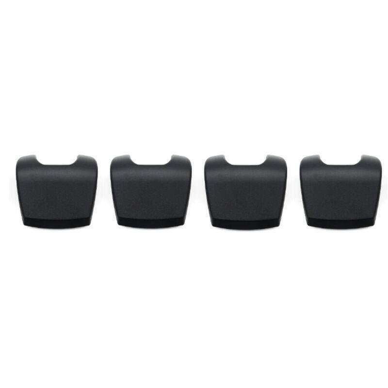 4x Car Rear Seat Rail Front Cover Trims For BMW X5 E70 07-13 X5 F15 14-18 Black