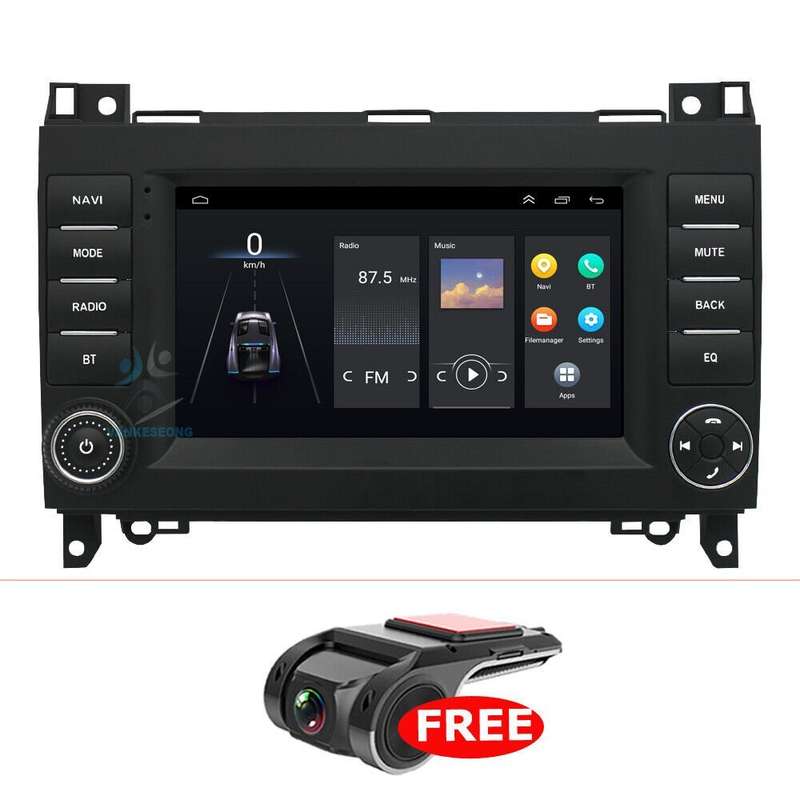 7"Touch Screen Android Head Unit GPS Radio For Mercedes Sprinter Viano Vito W639