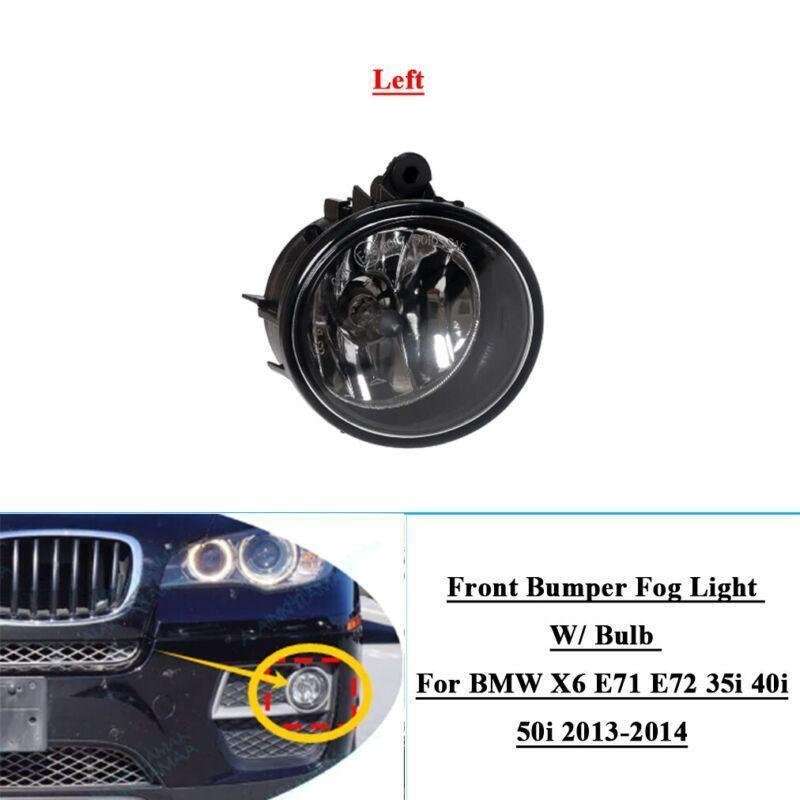 Front Bumper Fog Light For BMW X6 E71 E72 35i 40i 50i 2013-2014 Left 63177311349