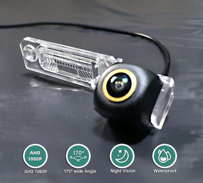 170 1080P Reversing Rear View Camera For VW Transporter T5 T5.1 T6 Touran MK1