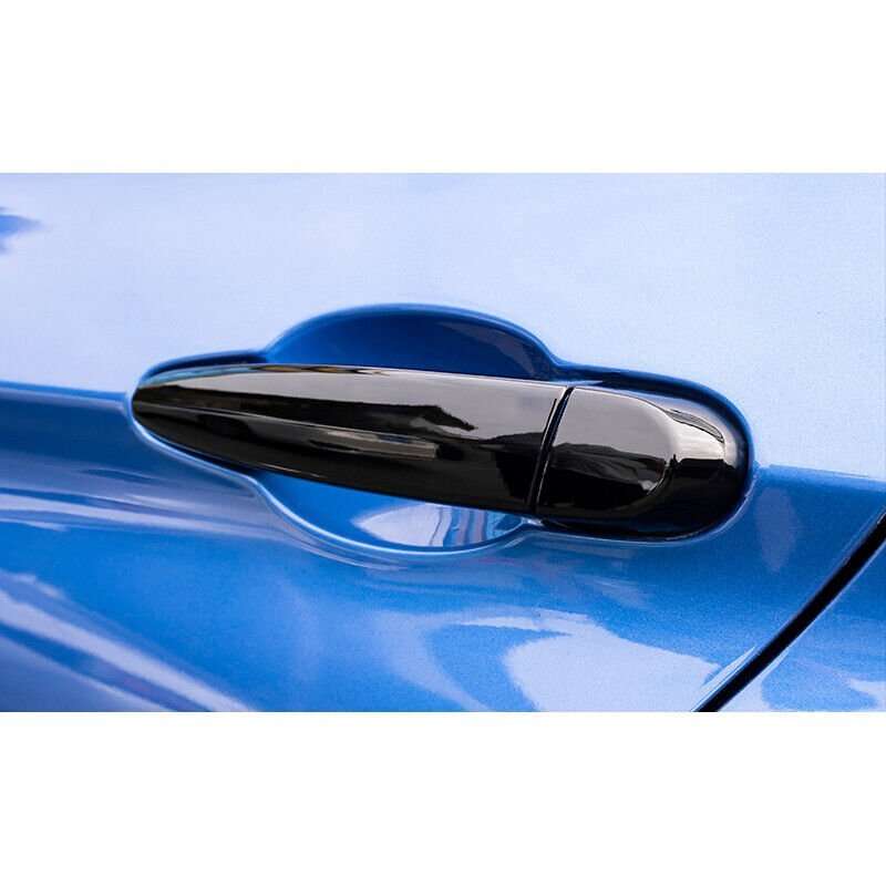 ABS Black Exterior Side Door Handle Cover Trim For BMW X3 F25 X4 2011-2017 8PCS