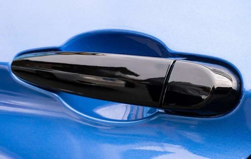 ABS Black Exterior Side Door Handle Cover Trim For BMW X3 F25 X4 2011-2017 8PCS