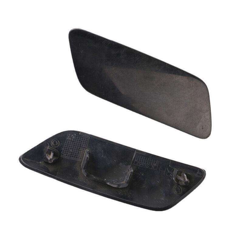 Front Bumper Headlight Washer Cover Cap For Audi C6 A6 2009-2011 Pair
