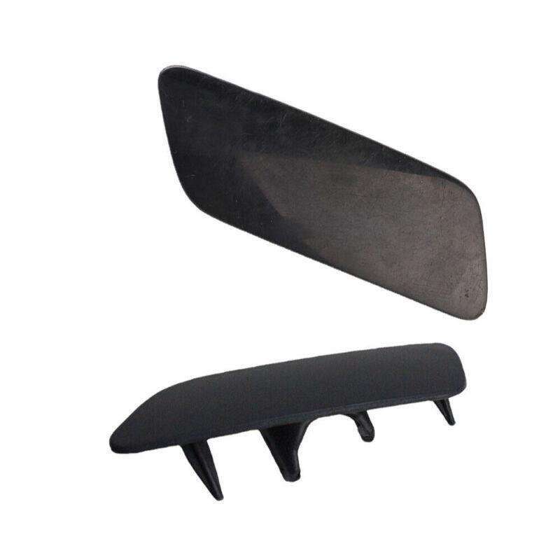 Front Bumper Headlight Washer Cover Cap For Audi C6 A6 2009-2011 Pair