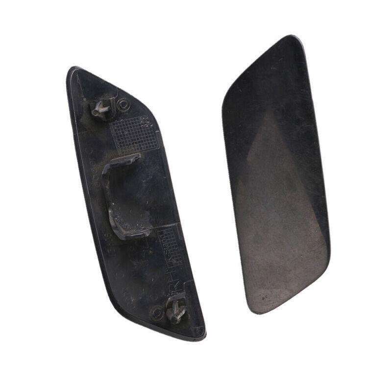 Front Bumper Headlight Washer Cover Cap For Audi C6 A6 2009-2011 Pair