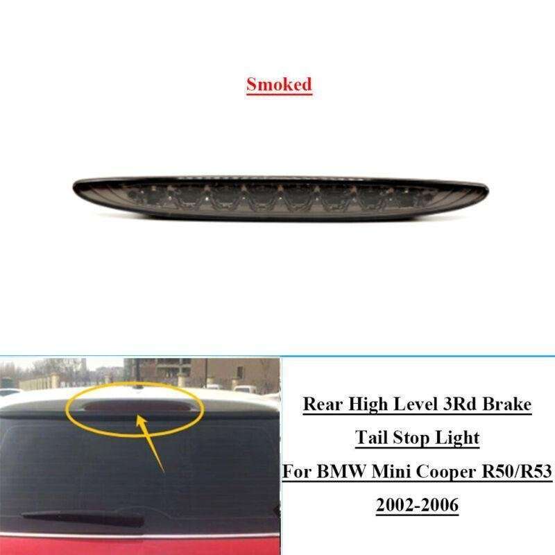 Smoked LED Rear High Level 3Rd Brake Light For BMW Mini Cooper R50/R53 2002-2006