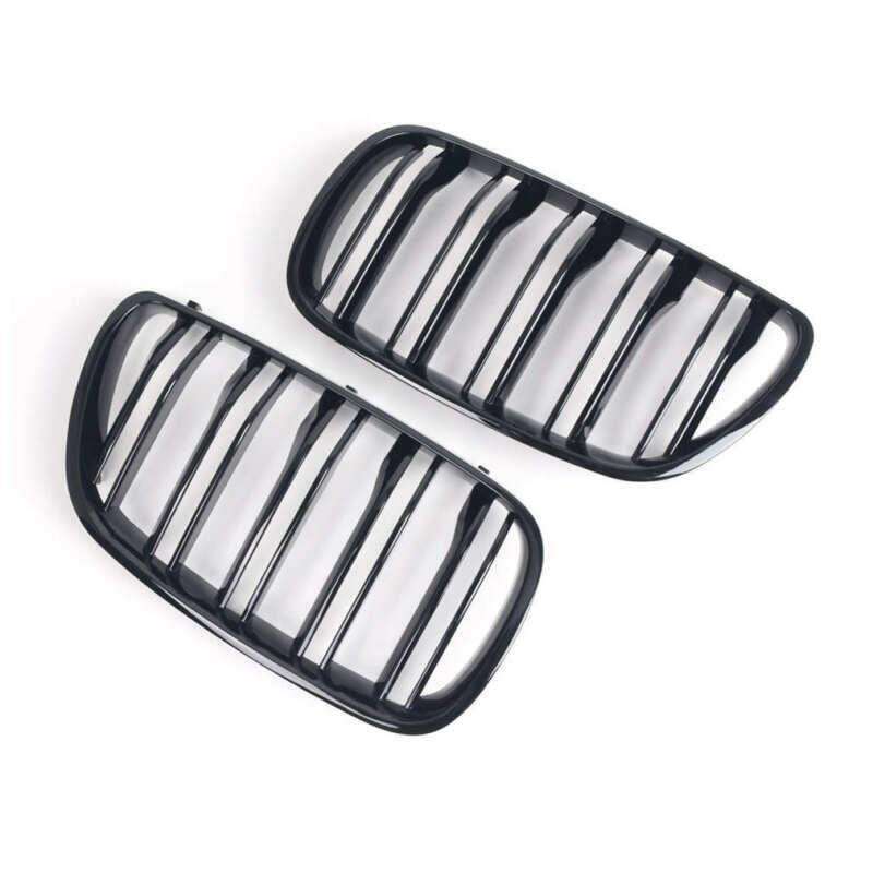 Meteor Style Front Bumper Center Kidney Grille For BMW E83 X3 2007-2010 Facelift