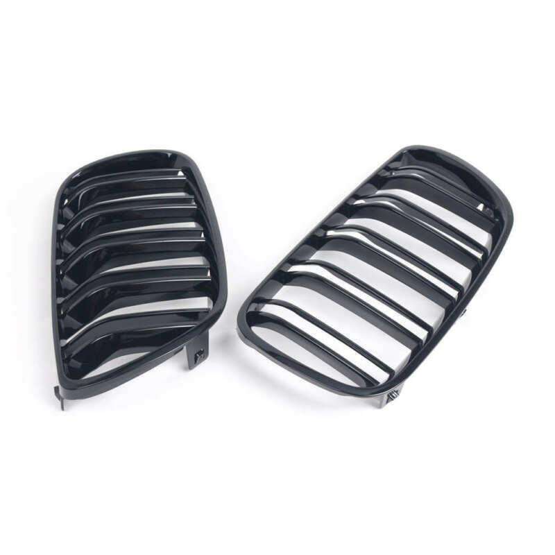 Meteor Style Front Bumper Center Kidney Grille For BMW E83 X3 2007-2010 Facelift
