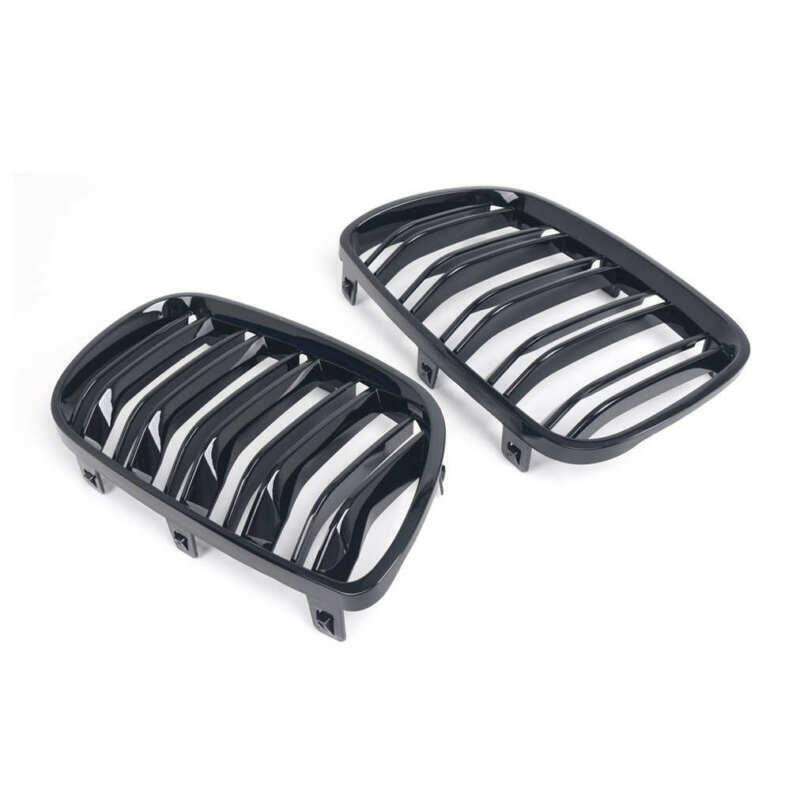 Meteor Style Front Bumper Center Kidney Grille For BMW E83 X3 2007-2010 Facelift