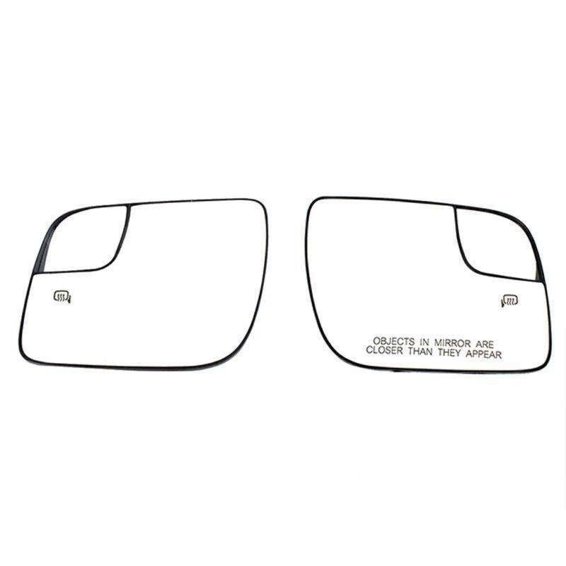 Exterior Heated View Mirror Glass For Ford Explorer 2011 2012-2019 Pair