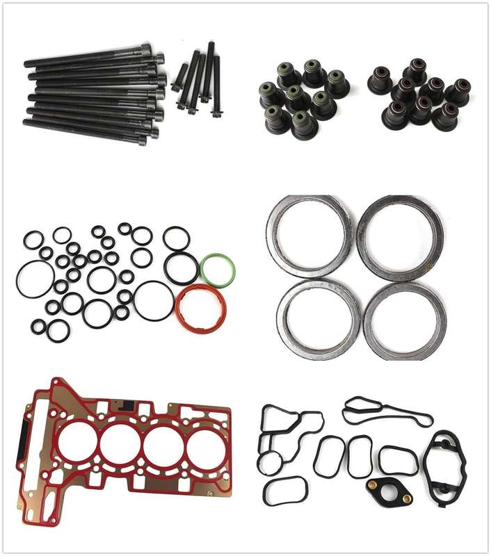 For BMW N20 N26 2.0 Engine Rebuild Overhaul Kit CR 10:1 W/ Crankshaft &amp; Con Rods