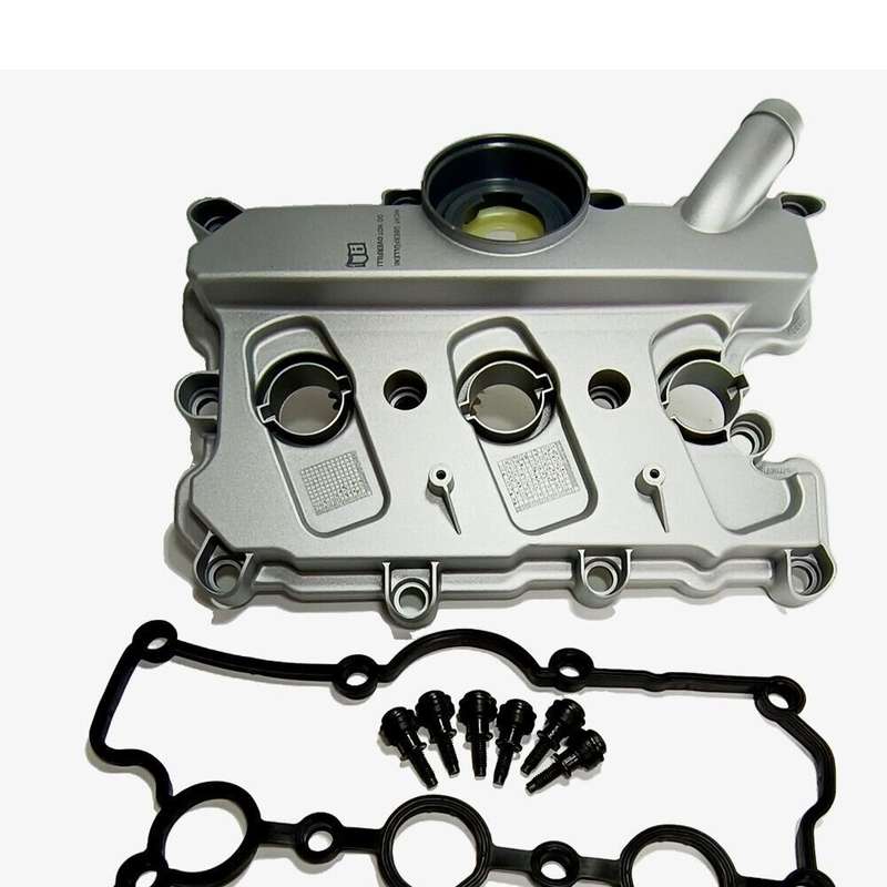 Engine Valve Cover w/ Gasket &amp; Bolts For Audi A4 A6 3.2L 06E103471G 06E103472L