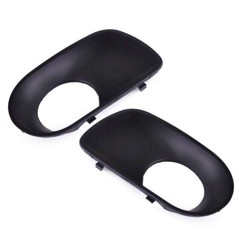 Pair LH+RH Side Front Bumper Cover Fog Light Lamp Trim For BMW X5 E53 2003-2006