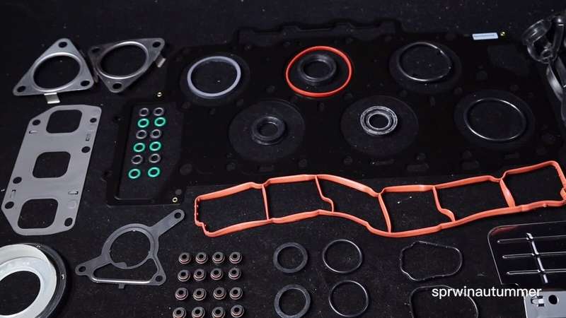 3.6L Engine Gasket Kit Repair Seals Set For VW Eos Passat CC Touareg Audi Q7