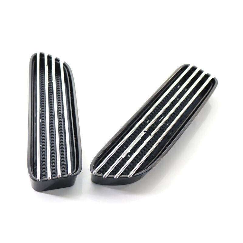2PCS Side Fender Air Flow Vents Grille Grill For BMW E46 M3 01-06 Left &amp; Right