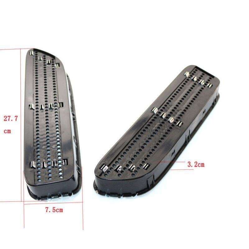 2PCS Side Fender Air Flow Vents Grille Grill For BMW E46 M3 01-06 Left &amp; Right