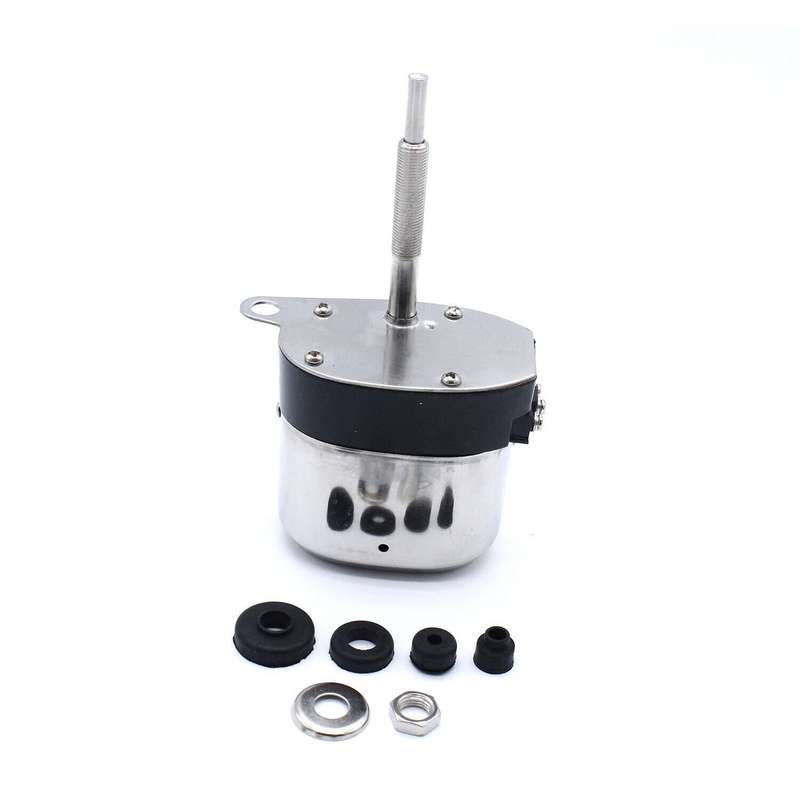 Universal Street Rod Stainless Windshield Wiper Motor Fits for Ford Chevy Jeep