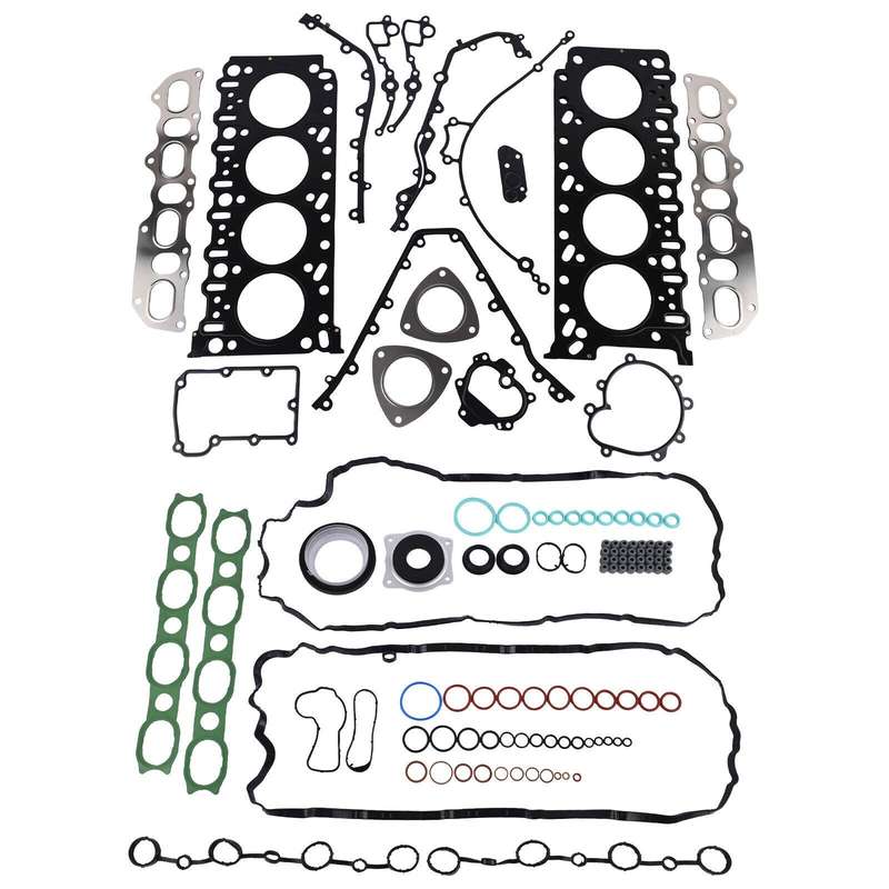 Engine Overhaul Rebuild Gasket Seals Kit For Porsche Cayenne S Turbo 9PA 4.5 M48
