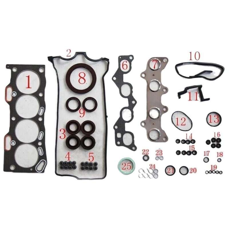 4E 4EFE Engine Full gasket set kit for TOYOTA COROLLA E11 /LIFTBACK/COMPACT WAGO