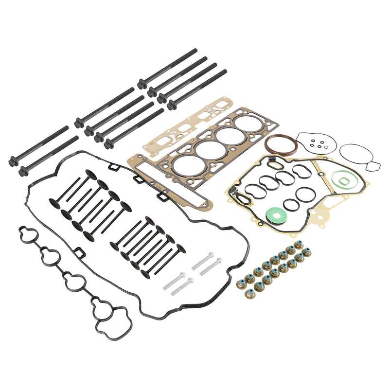Head Gasket Bolts &amp; Intake Exhaust Valves for Chevrolet Equinox 2.4L 2010-13