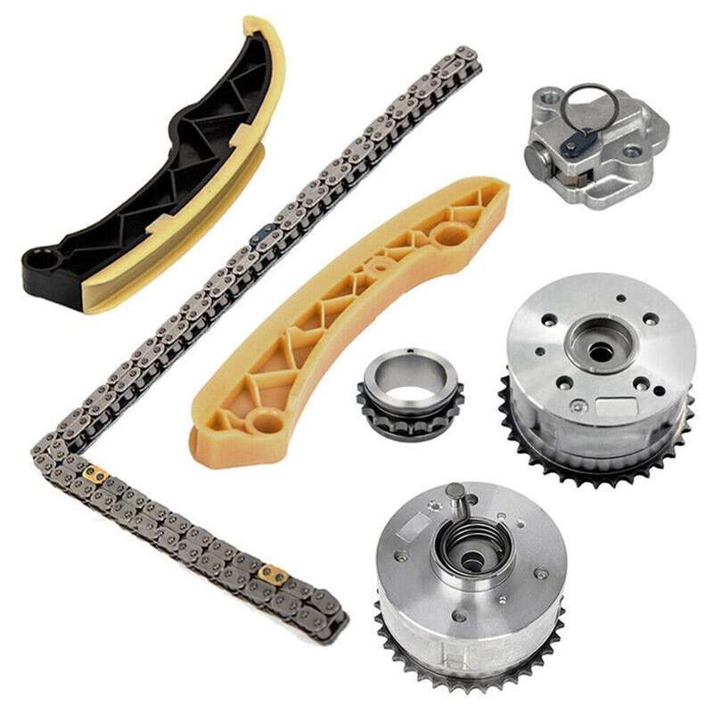 Timing Chain Kit + Pair VVT Gear fits Hyundai Accent KIA RIO FORTE5 OPTIMA 1.6L
